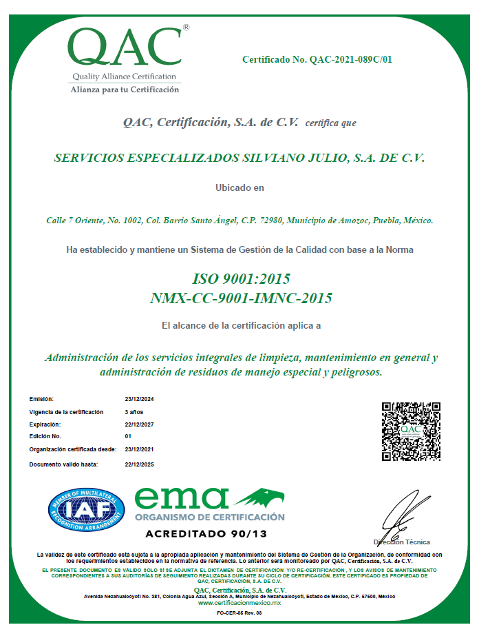 CERT 9001-SESJ